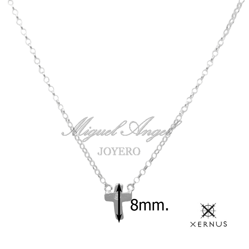 Gargantilla Comunión Plata de Ley - Imagen 2