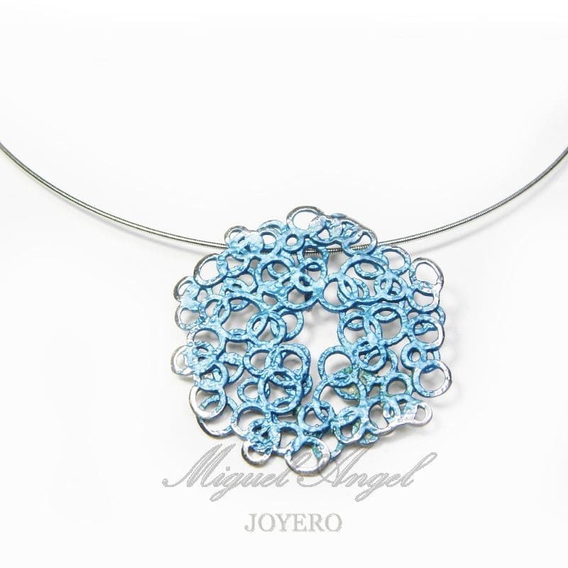 Colgante Plata de ley Orfega