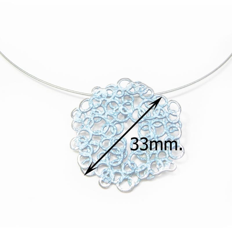 Colgante Plata de ley Orfega - Imagen 2