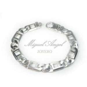 Pulsera plata de ley
