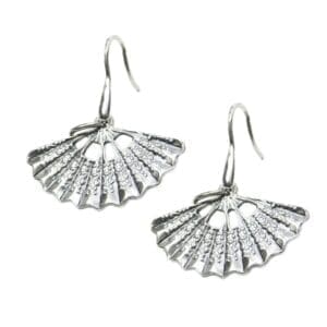 Pendientes Abanico Plata de Ley